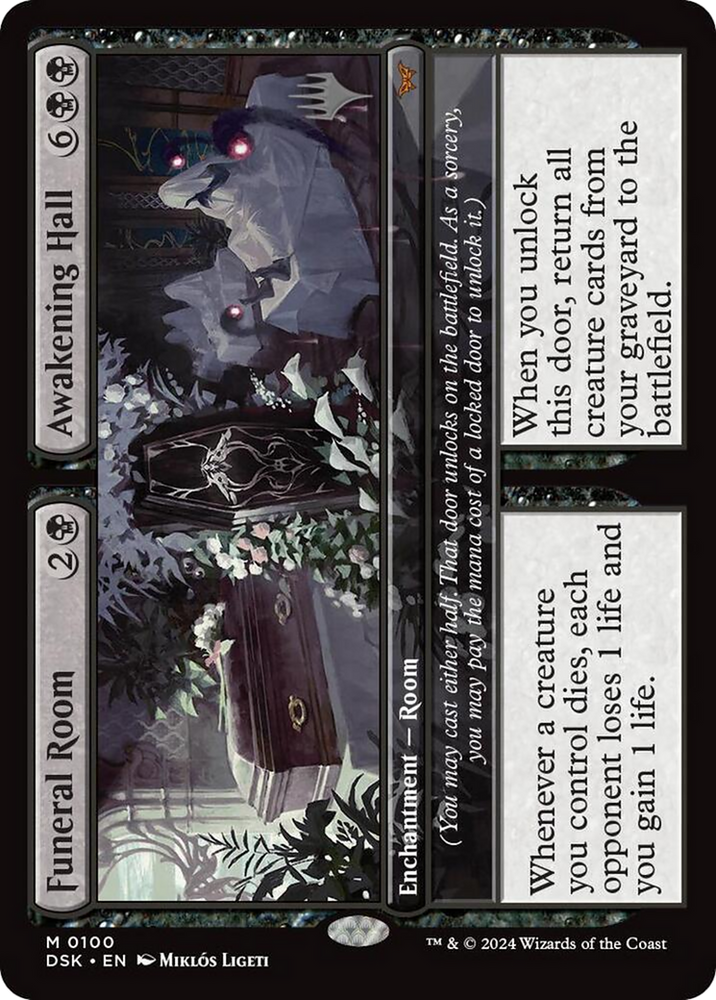 Funeral Room // Awakening Hall [Duskmourn: House of Horror Promos]