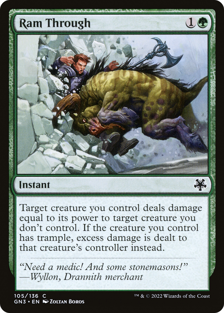 Ram Through [Game Night: Free-for-All]