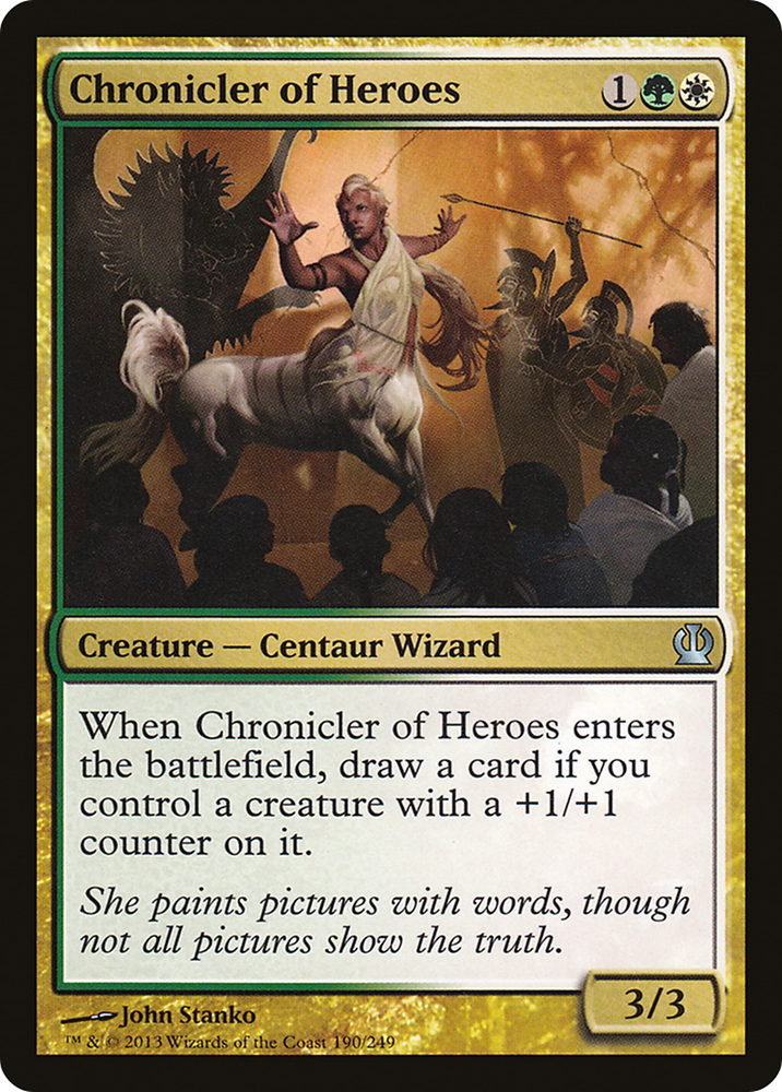 Chronicler of Heroes [Theros]
