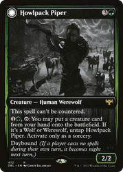 Howlpack Piper // Wildsong Howler [Innistrad: Double Feature]