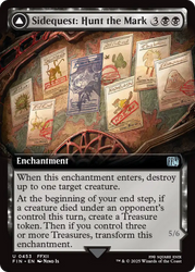 Sidequest: Hunt the Mark // Yiazmat, Ultimate Mark (FIN-453) - FINAL FANTASY: (enchantment, Extended Art)