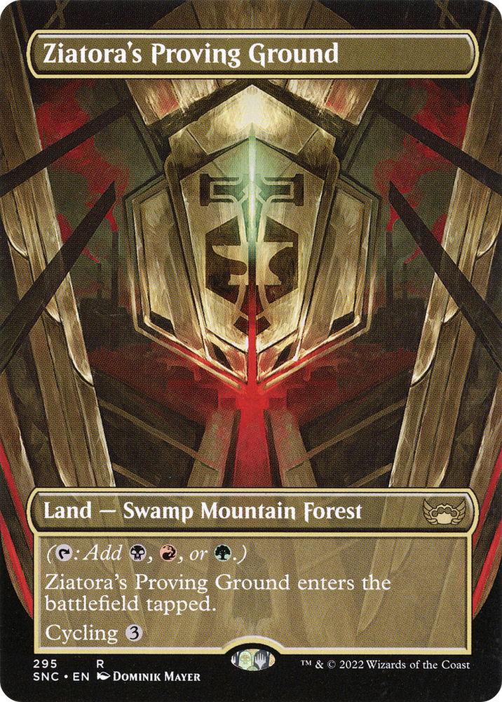 Ziatora's Proving Ground (Borderless Alternate Art) [Streets of New Capenna]