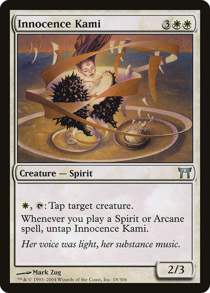 Innocence Kami [Champions of Kamigawa]