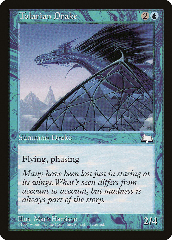 Tolarian Drake [Weatherlight]