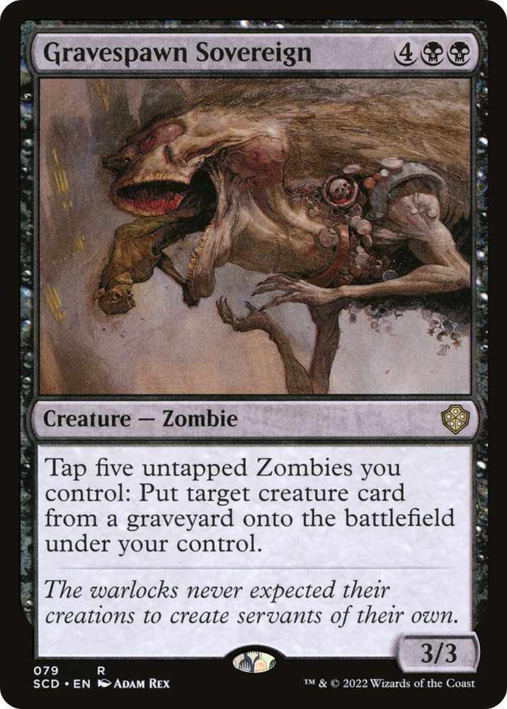 Gravespawn Sovereign [Starter Commander Decks]