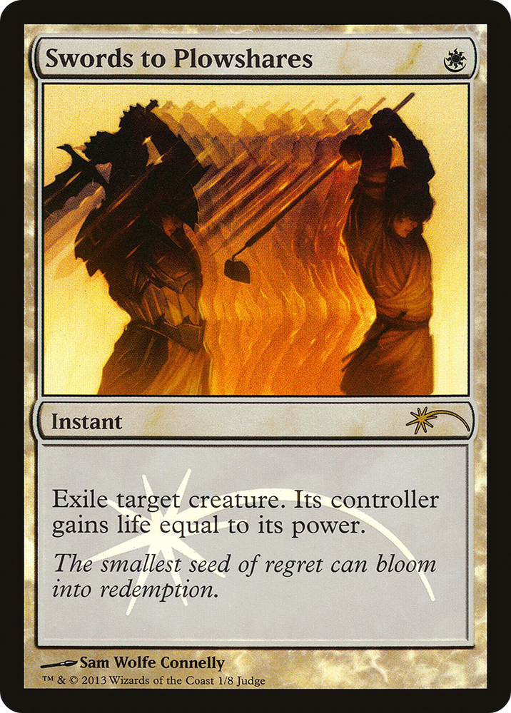 Swords to Plowshares [Judge Gift Cards 2013]