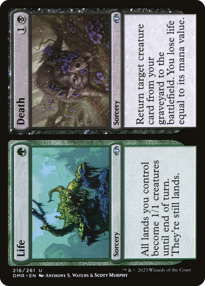 Life // Death [Dominaria Remastered]