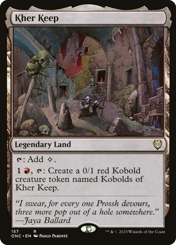 Kher Keep [Phyrexia: All Will Be One Commander]