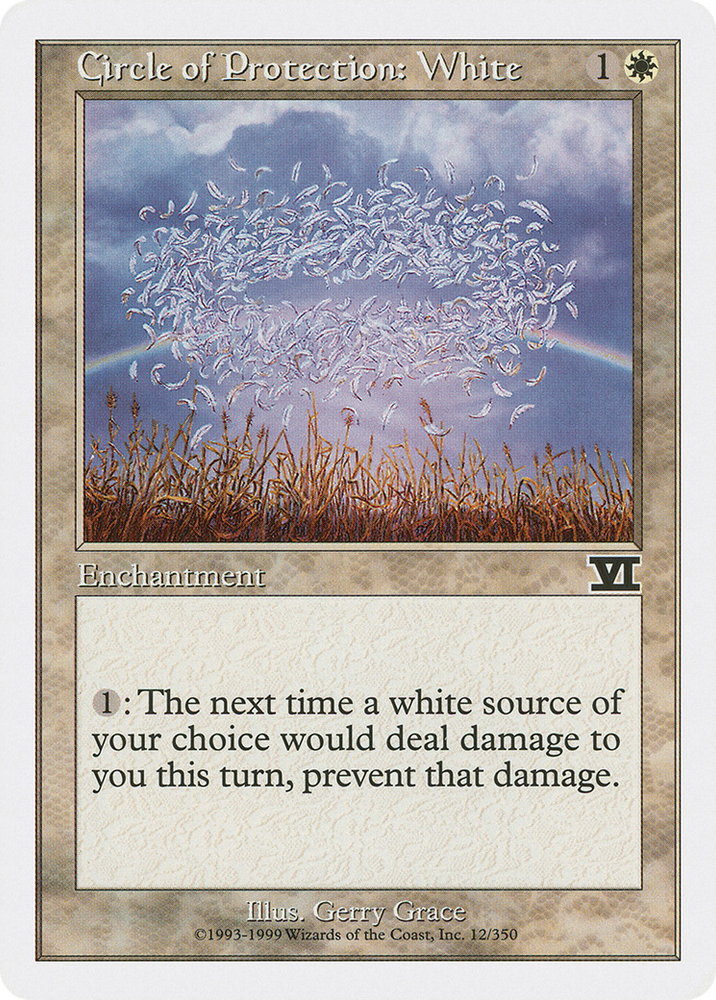 Circle of Protection: White [Classic Sixth Edition]
