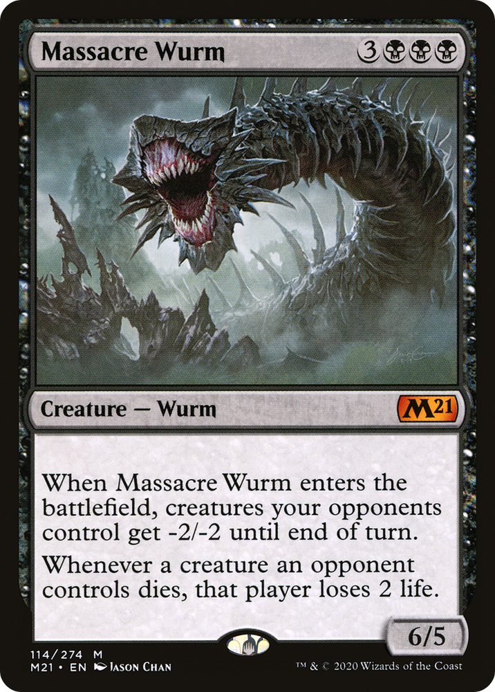 Massacre Wurm [Core Set 2021]