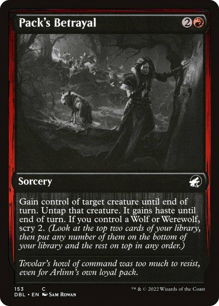 Pack's Betrayal [Innistrad: Double Feature]