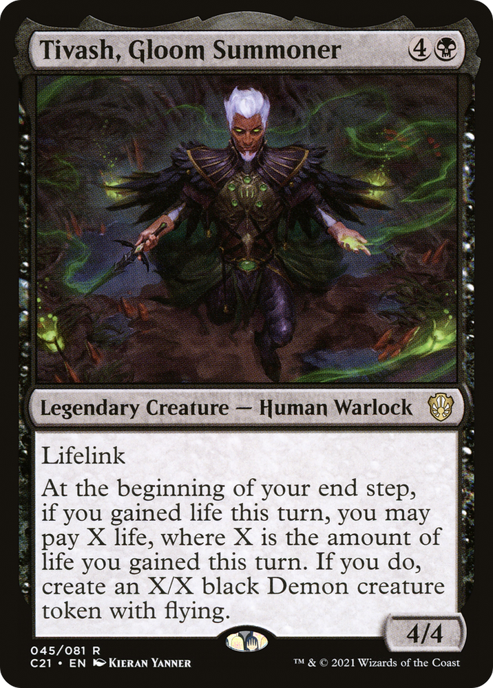 Tivash, Gloom Summoner [Commander 2021]