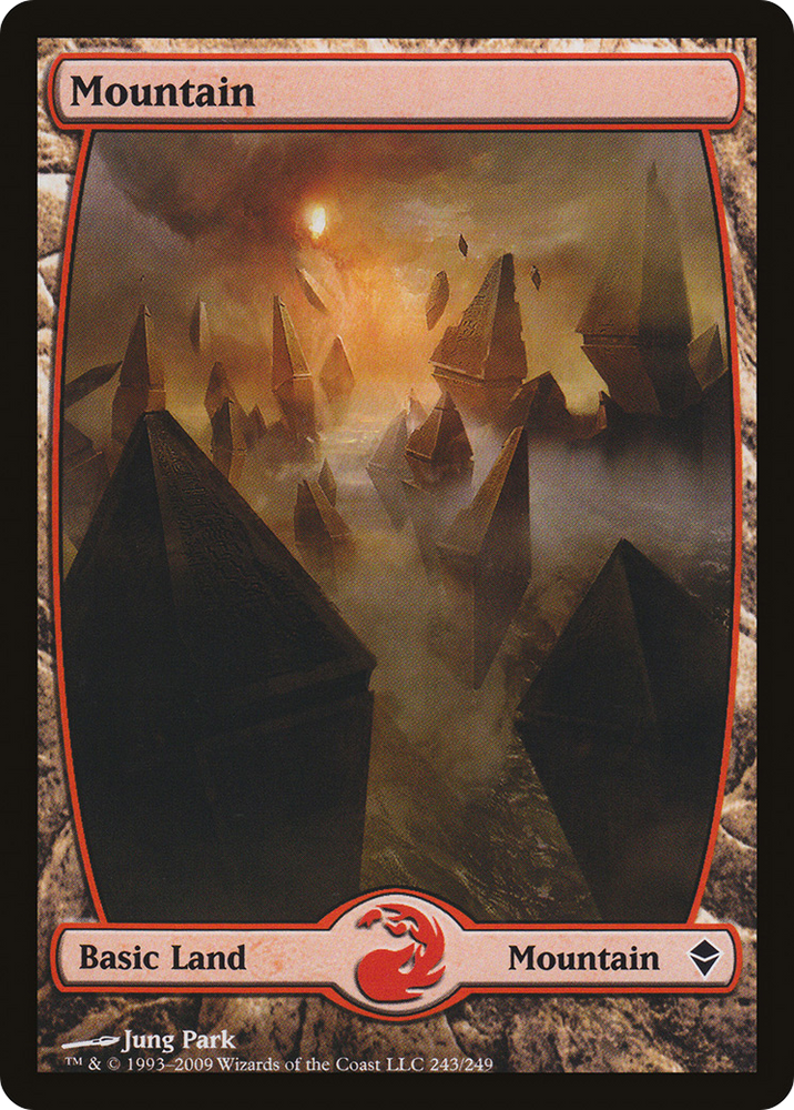 Mountain (243) [Zendikar]