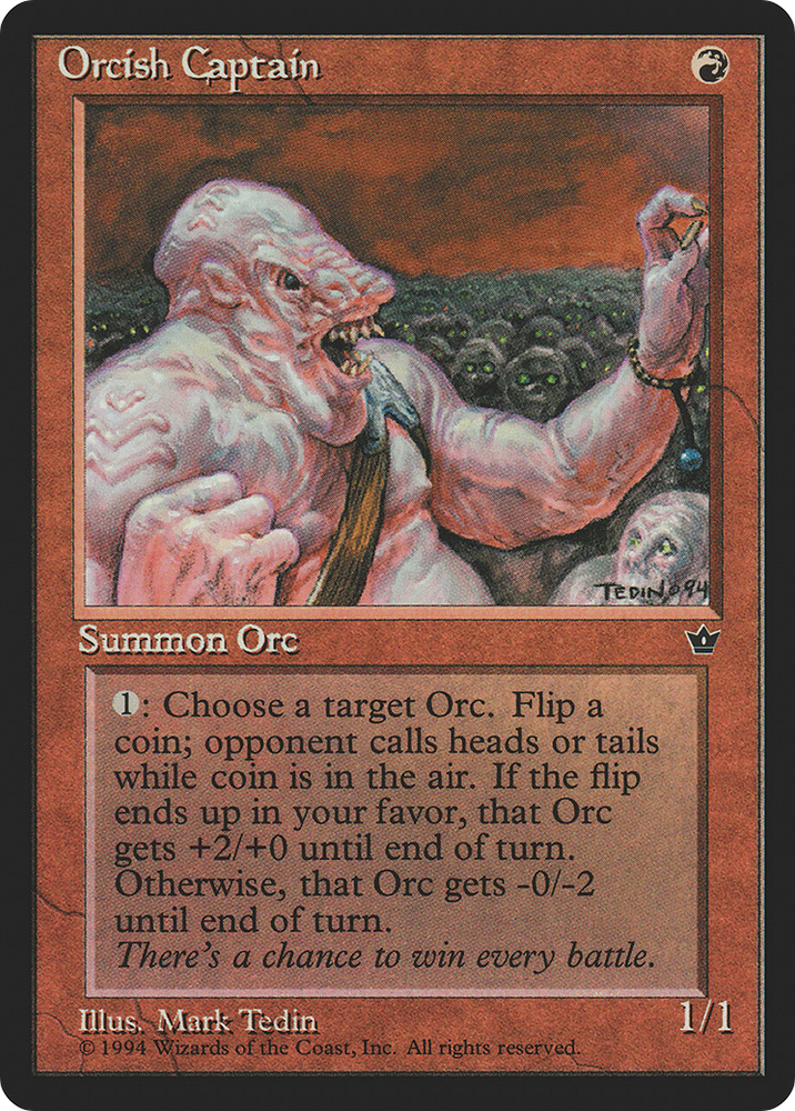 Orcish Captain [Fallen Empires]