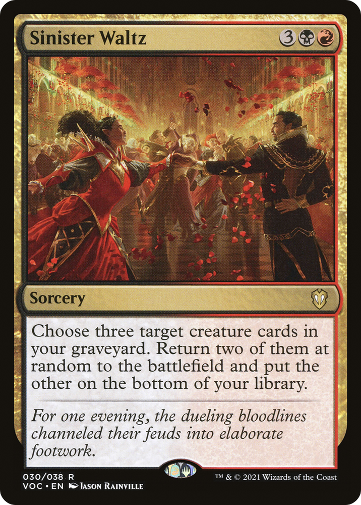 Sinister Waltz [Innistrad: Crimson Vow Commander]