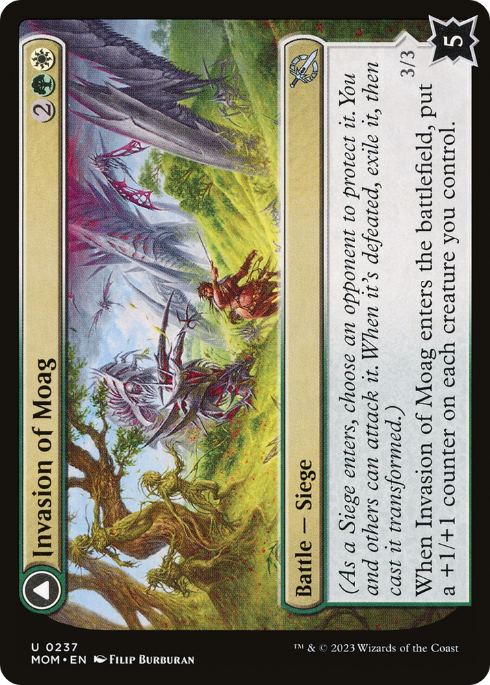 Invasion of Moag // Bloomweaver Dryads [March of the Machine]