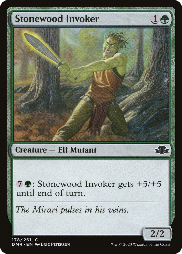 Stonewood Invoker [Dominaria Remastered]