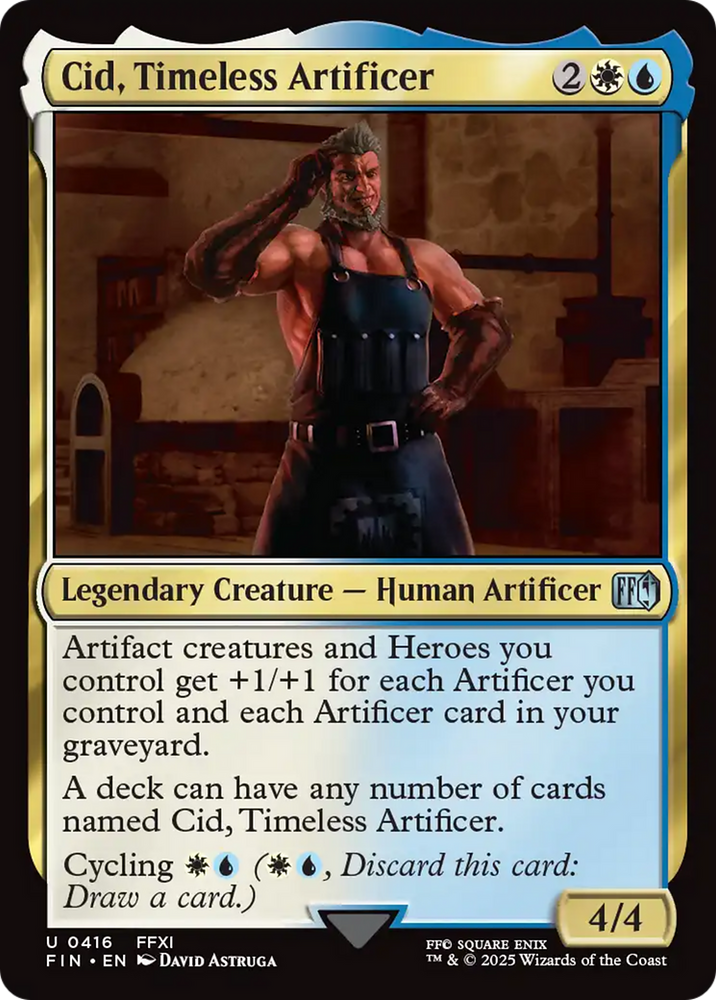 Cid, Timeless Artificer (0416) (FIN-416) - FINAL FANTASY