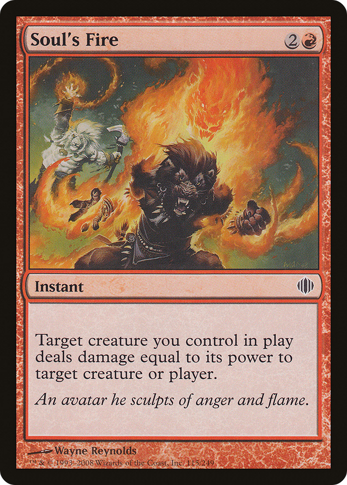 Soul's Fire [Shards of Alara]