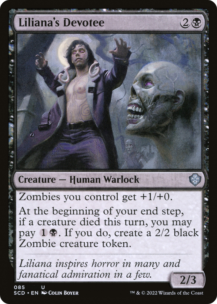 Liliana's Devotee [Starter Commander Decks]