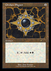 Orzhov Signet (Retro) [Secret Lair Drop Series]