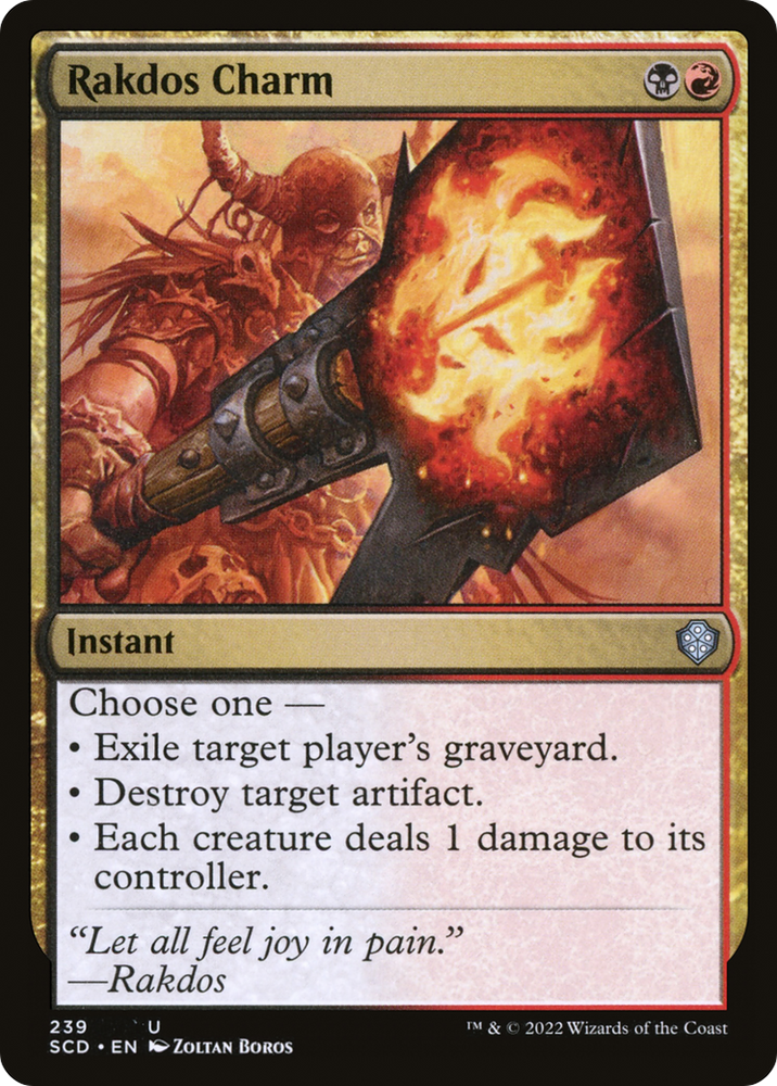 Rakdos Charm [Starter Commander Decks]