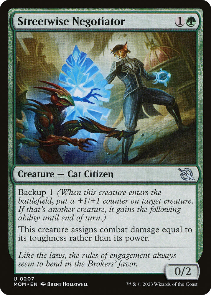 Streetwise Negotiator [March of the Machine]