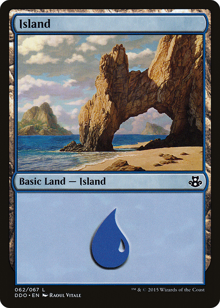 Island (62) [Duel Decks: Elspeth vs. Kiora]