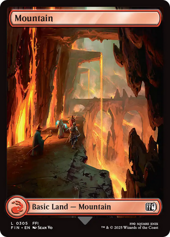 Mountain (FIN-305) - FINAL FANTASY Foil