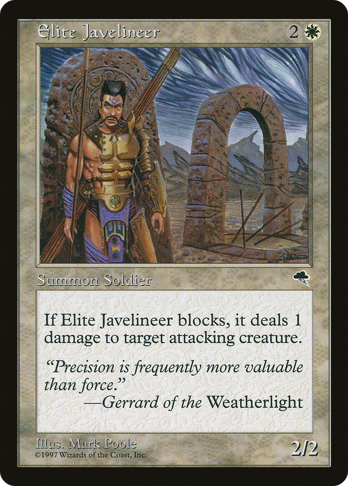 Elite Javelineer [Tempest]