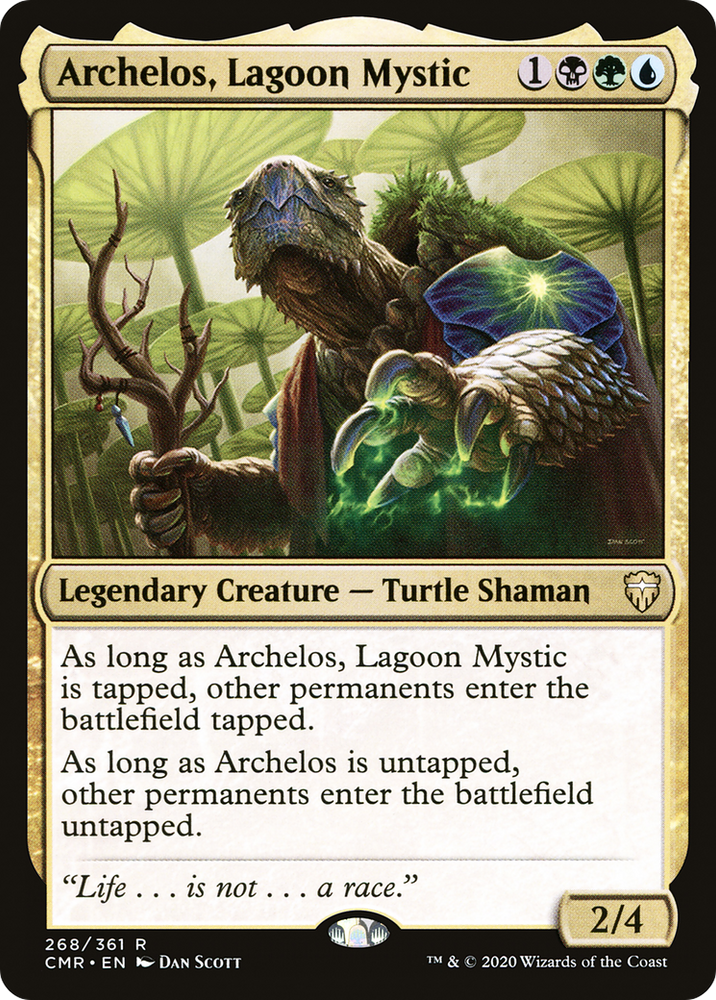 Archelos, Lagoon Mystic [Commander Legends]