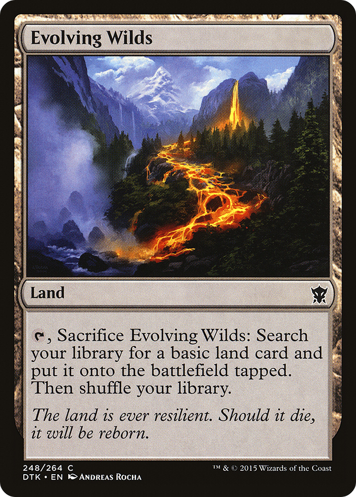 Evolving Wilds [Dragons of Tarkir]