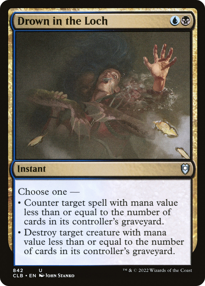 Drown in the Loch [Commander Legends: Battle for Baldur's Gate]