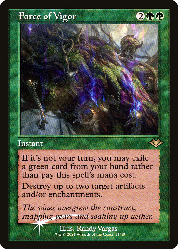 Force of Vigor (Retro) [Modern Horizons]
