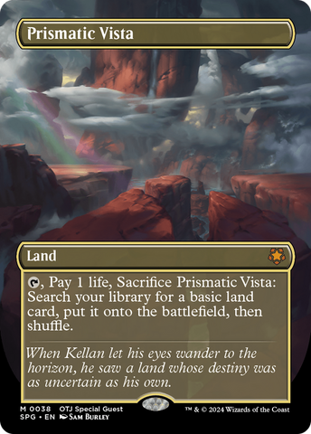 Prismatic Vista (Borderless) [Outlaws of Thunder Junction Special Guests]