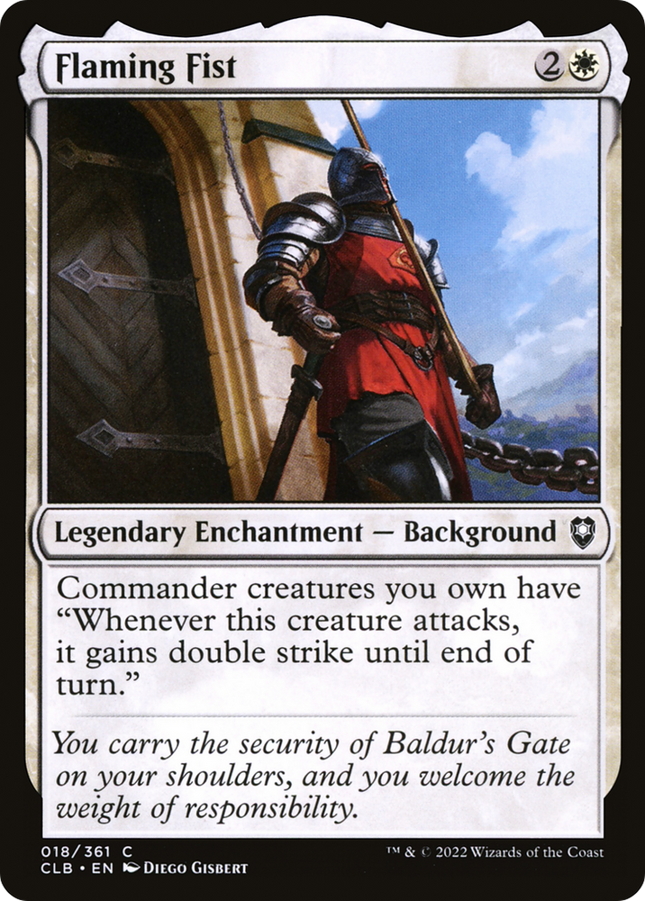 Flaming Fist [Commander Legends: Battle for Baldur's Gate]