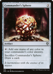 Commander's Sphere [Phyrexia: All Will Be One Commander]
