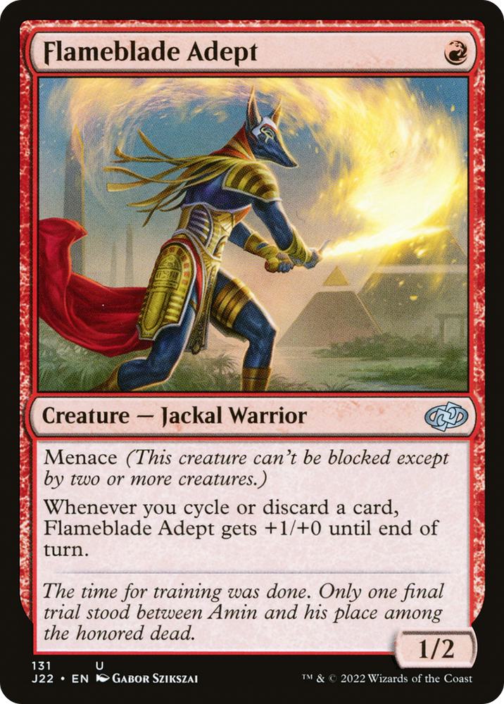 Flameblade Adept [Jumpstart 2022]