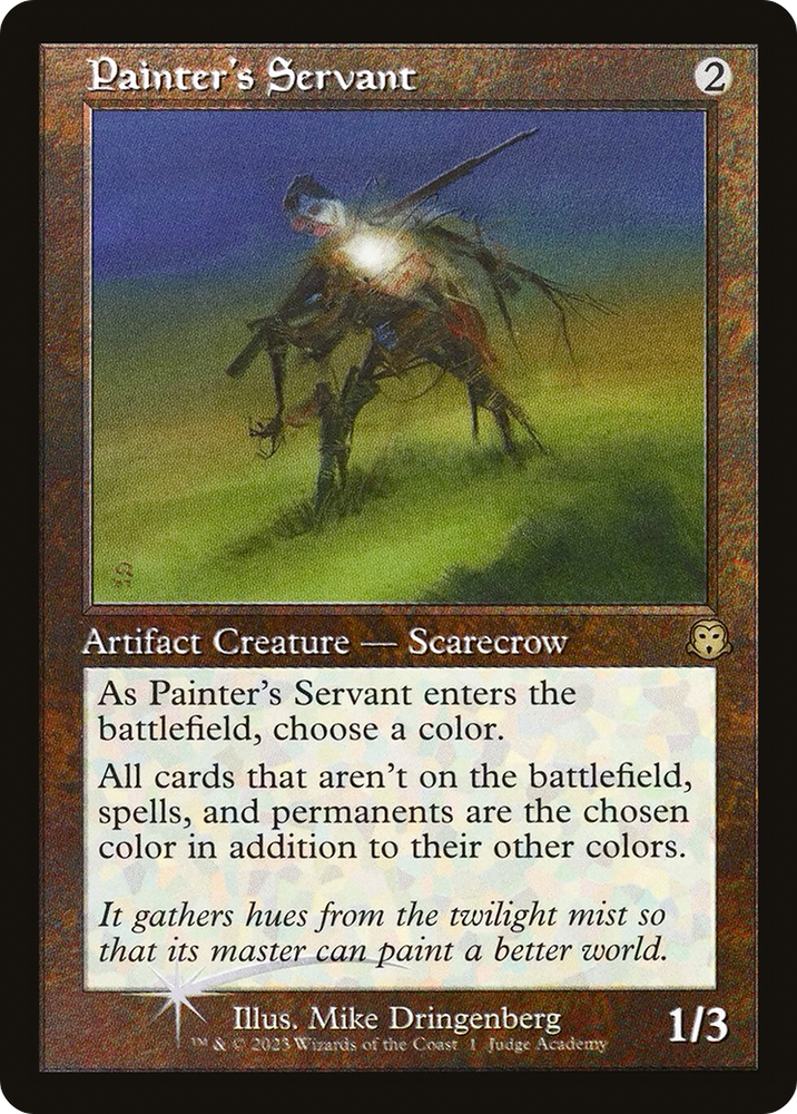 Painter's Servant (Retro) [Judge Gift Cards 2023]
