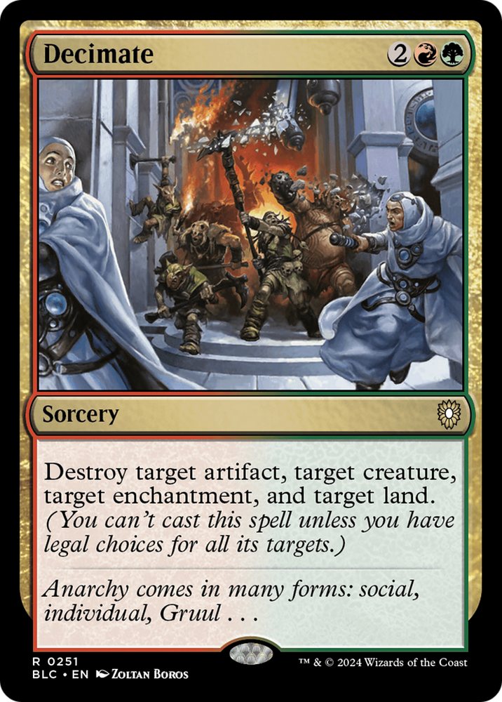 Decimate [Bloomburrow Commander]