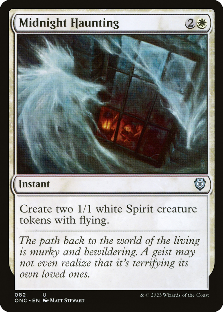 Midnight Haunting [Phyrexia: All Will Be One Commander]