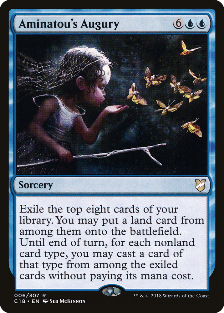Aminatou's Augury [Commander 2018]