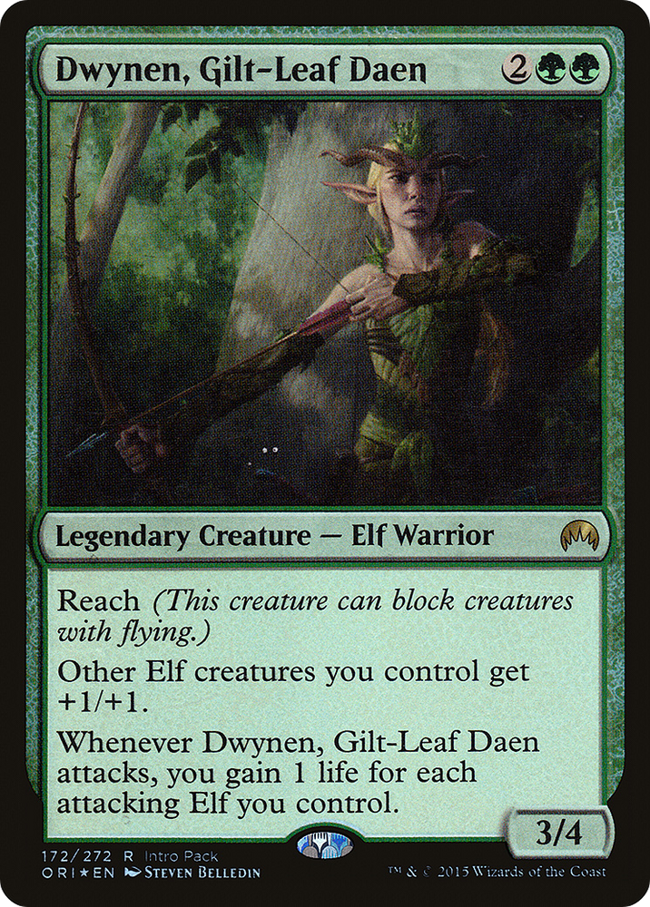 Dwynen, Gilt-Leaf Daen [Magic Origins Promos]
