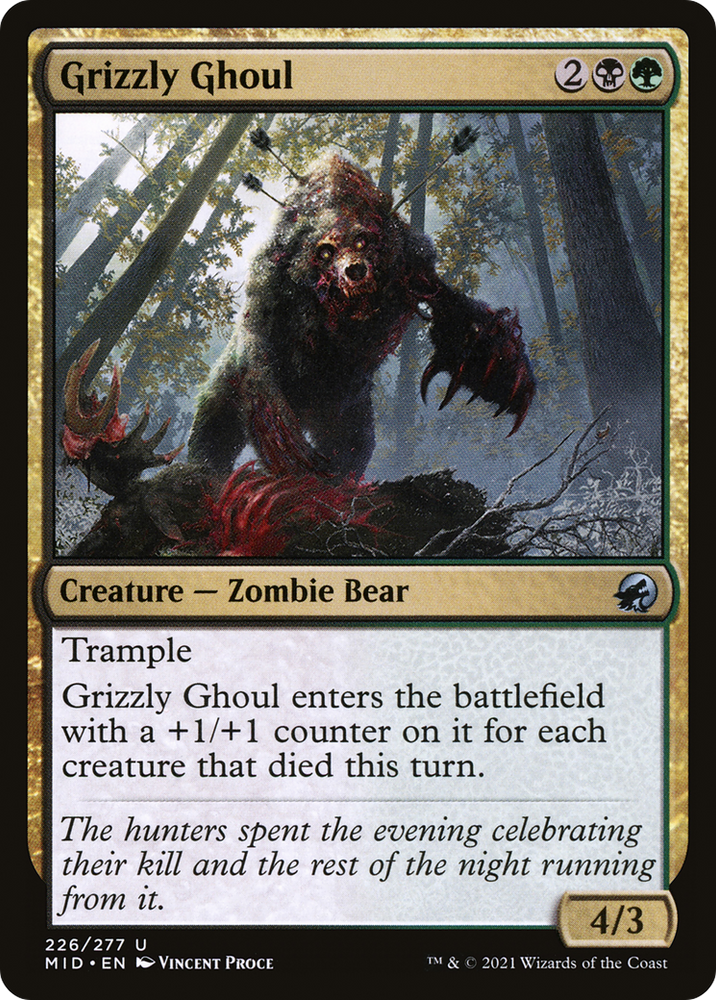 Grizzly Ghoul [Innistrad: Midnight Hunt]