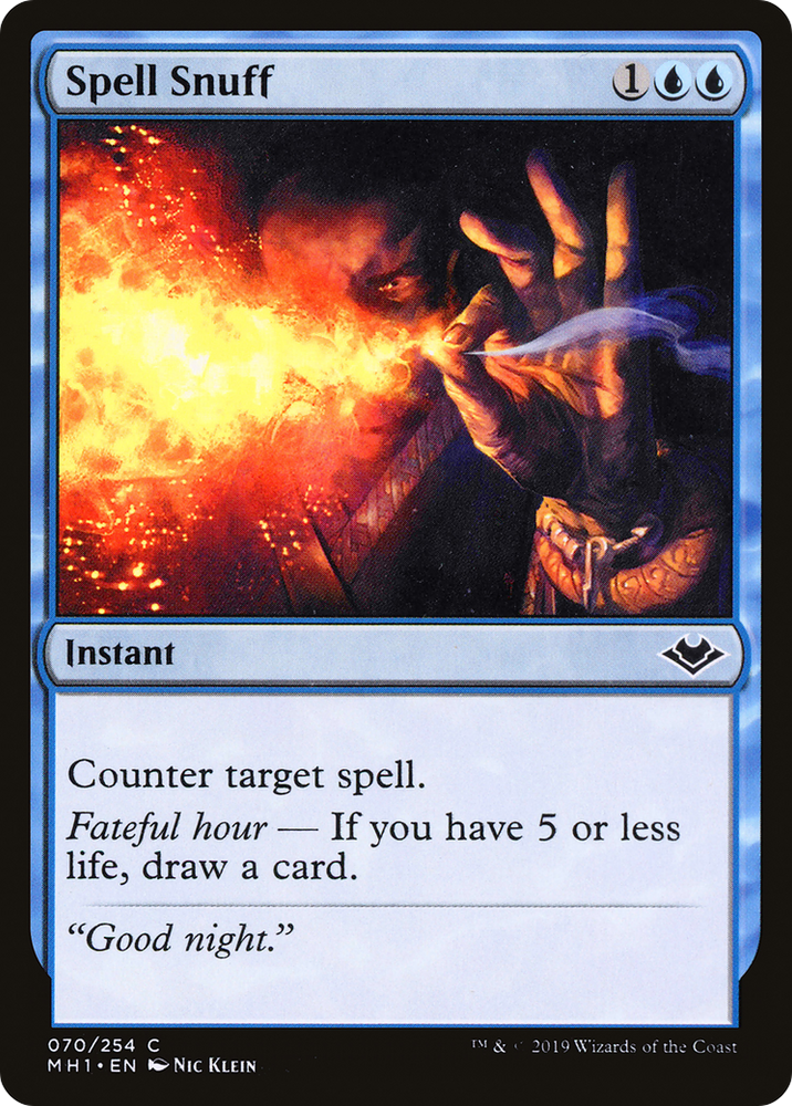 Spell Snuff [Modern Horizons]
