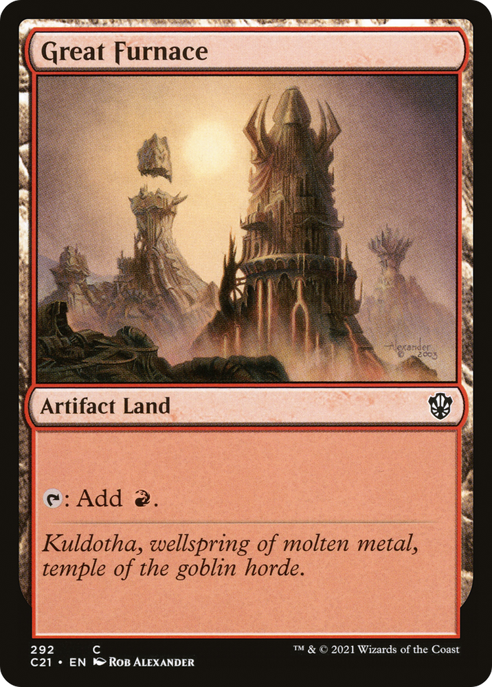 Great Furnace [Commander 2021]