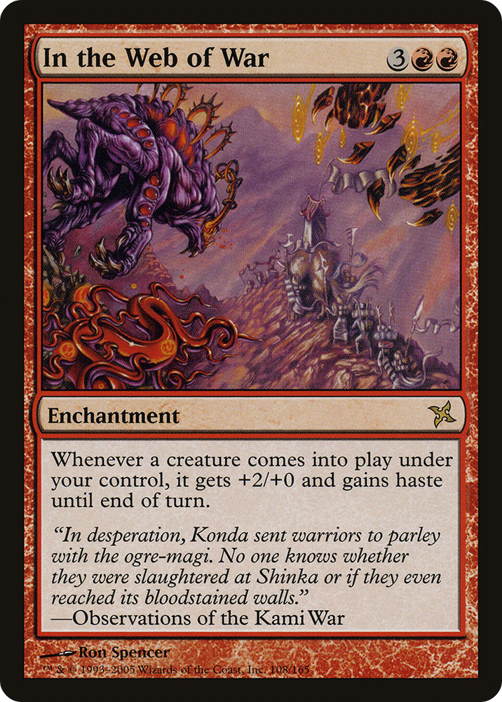 In the Web of War [Betrayers of Kamigawa]