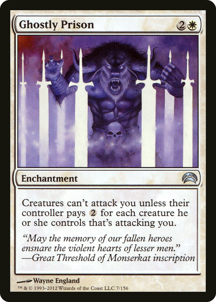 Ghostly Prison [Planechase 2012]