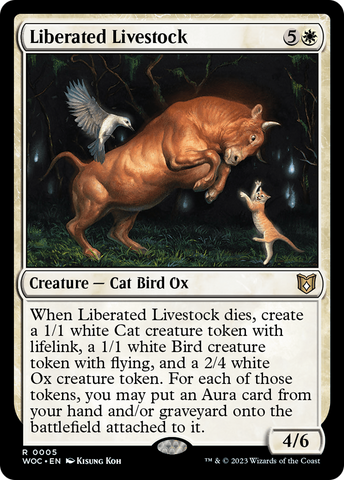 Liberated Livestock [Wilds of Eldraine Commander]