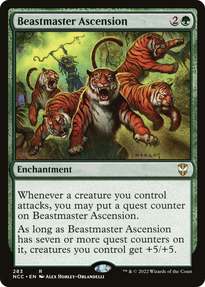 Beastmaster Ascension [Streets of New Capenna Commander]